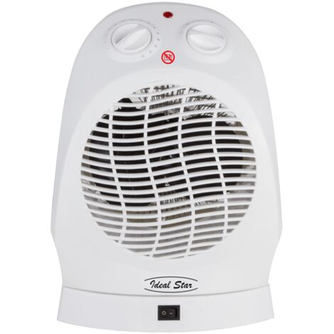 TERMOVENTILATORE ORIENTABILE 1000/2000 Watt - IDEAL STAR