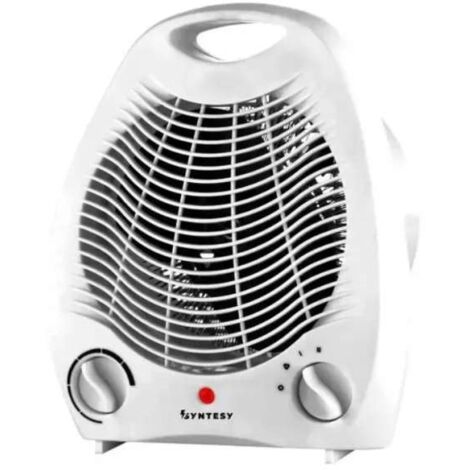 Termoventilatore Oscillante Girevole Stufa Elettrica Caldobagno 2000 W Mini