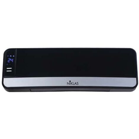 NIKLAS Termovent.Ptc Split Elegant Black 2000W