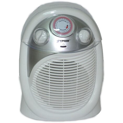 WESTIM Zephir termoventilatore da bagno 2000w timer 24 ore on/off ip21 termocomfort-plus