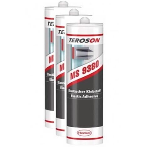 TEROSON MS 9380 ADHESIVO ELASTICO GRIS 290ML-HENKEL LOCTITE-4058093020289