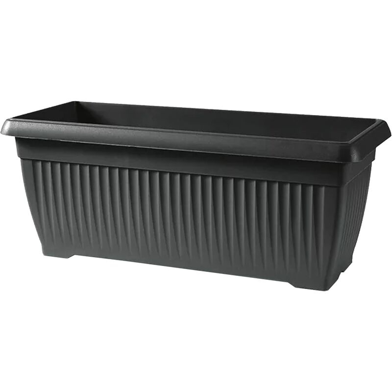 Prosperplast - Pot terra 30L, dimensions (mm) 700x300x277, couleur Anthracite - Gris foncé