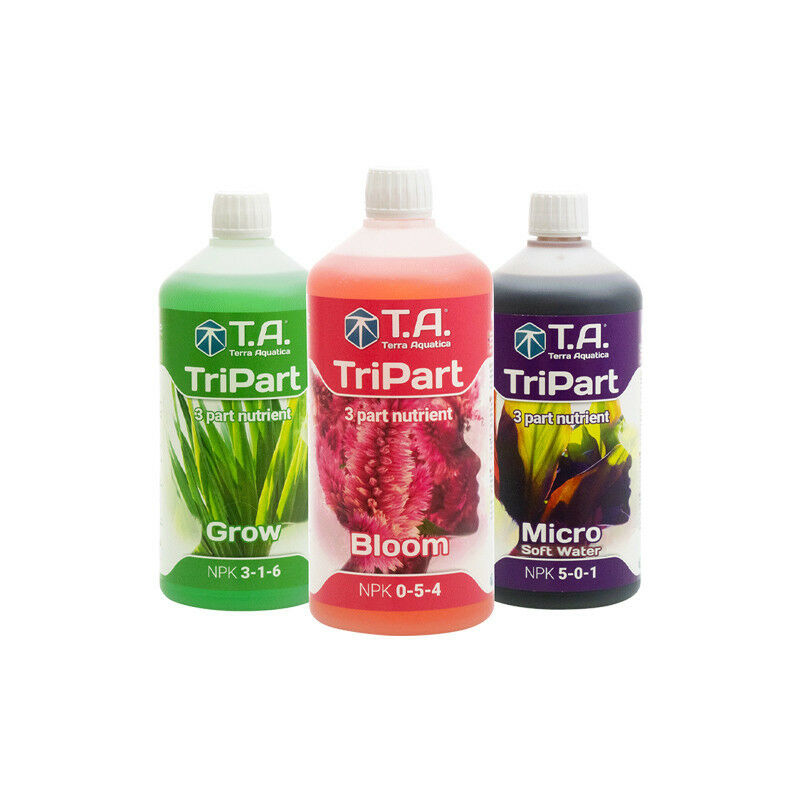 Terra Aquatica Ghe - Kit TriPart - Engrais Croissance et Floraison - Floral Série sw - 1L