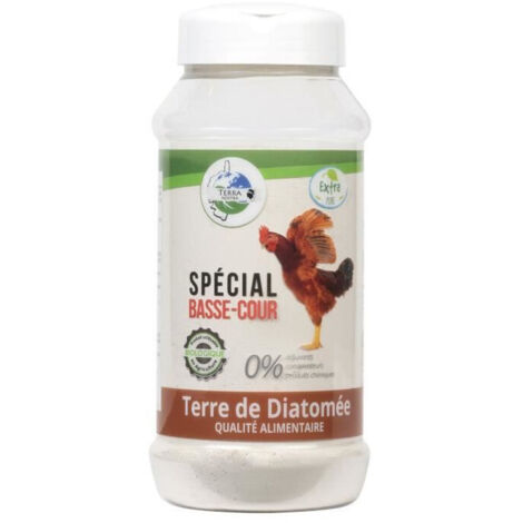 TERRA NOSTRA Terra di diatomea Speciale Bassa Corte - Qualità Alimentare - Polverosa 300 g