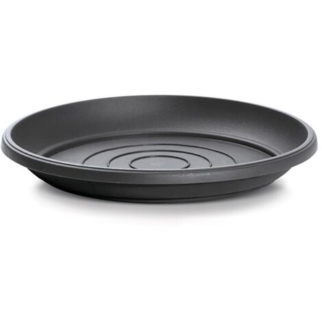 Terra POD25 anthrazitfarbene Untertasse 25 cm Prosperplast