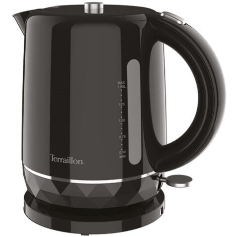 TERRAILLON Bouilloire 1.5 L Noire - Diamant - 15386