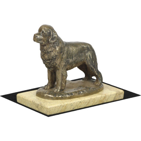 Terranova, Terranova, Cascata - una statuetta di cane, una figurina di sagoma di cane, un trofeo per una mostra canina del marchio Art-Dog