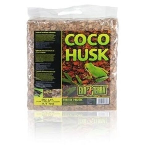 Terrario exo-terra coco husk substrato naturale umiditÃ