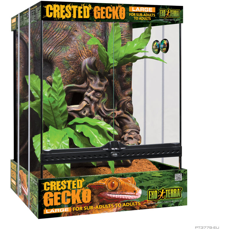 

Exo Terra kit terrario cresta gecko gde.45x45x60cm