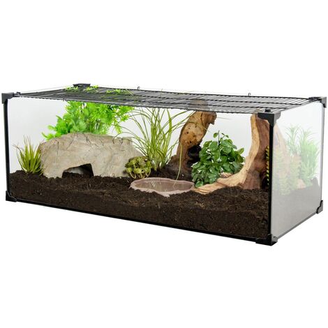 Terrarium für Landschildkröten Karapas 112 Liter