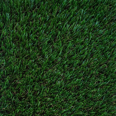Terrasse fausse pelouse 42 mm | Pelouse synthétique sur mesure | Rouleau herbe synthétique | Faux gazon balcon - 2m x 1m