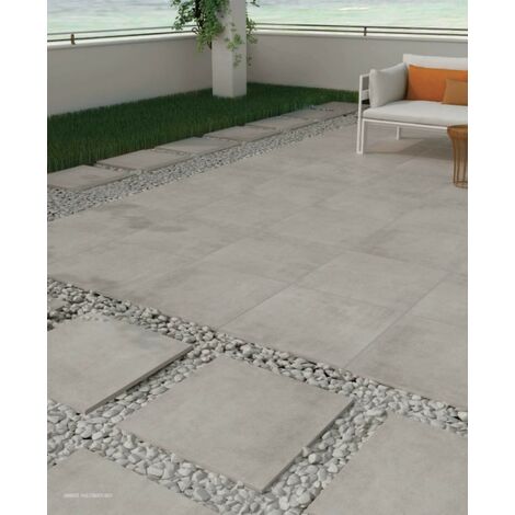 Terrassenplatte 2 cm Rivestimento grey 60x60 (karton 0,72 m2)