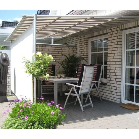 Leco Premium Terrassenüberdachung Alu Markise Sonnenschutz