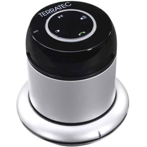 Terratec CONCERT mobile Altoparlante Bluetooth Argento