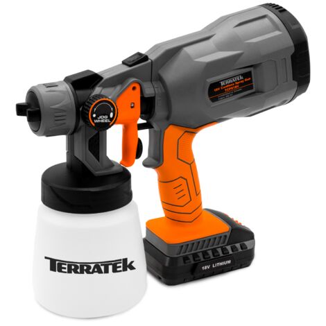 Terratek 18V Max Cordless Electric Spray Gun Fence Sprayer