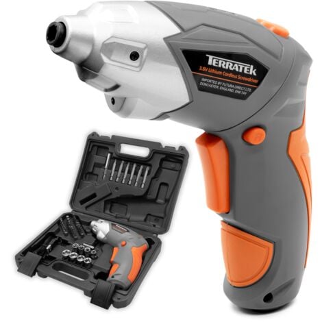 Terratek Cordless Screwdriver Terratek 3.6V 1300 mAh