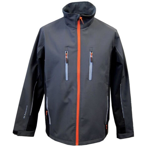 Terratrend Softshelljacke 61270 Gr. 2XL grau/schwarz