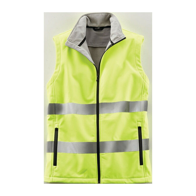 Image of Gilet alta visibilità Terrax Workwear taglia XL giallo EN 20471 classe 1 TERRAX