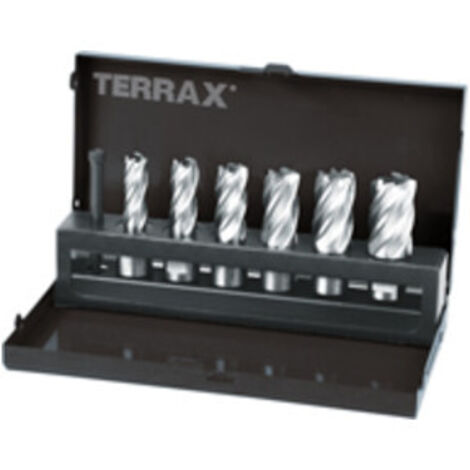 TERRAX by RUKO Kernbohrer-Satz HSS 7tlg. - A108820