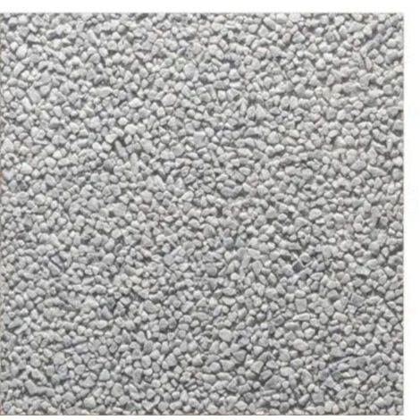 Terrazo de Grava con aristas PiedraViva / Gris claro / Palet 75 un (12 m2) / 40x40x4 cm - Piedra fina