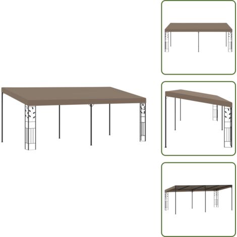 Terrazza - vidaXL Gazebo a Parete 6x3x2,5 m Talpa - Ombrellone