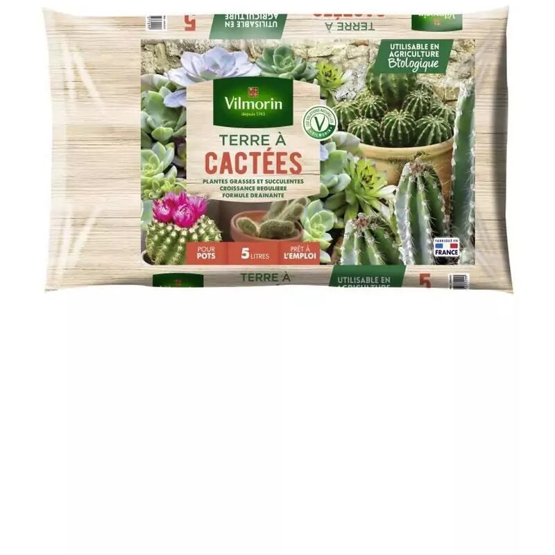 Vilmorin - Terre à cactées sac de 5 litres