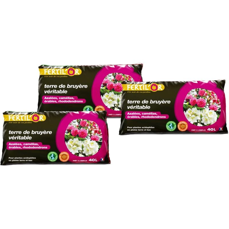 Terre de bruyère véritable 40 litres