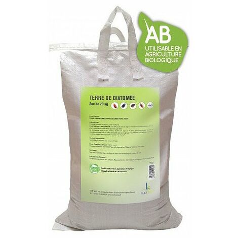 Terre De Diatomée (poudre 100% Naturelle) - Sac 20 Kg