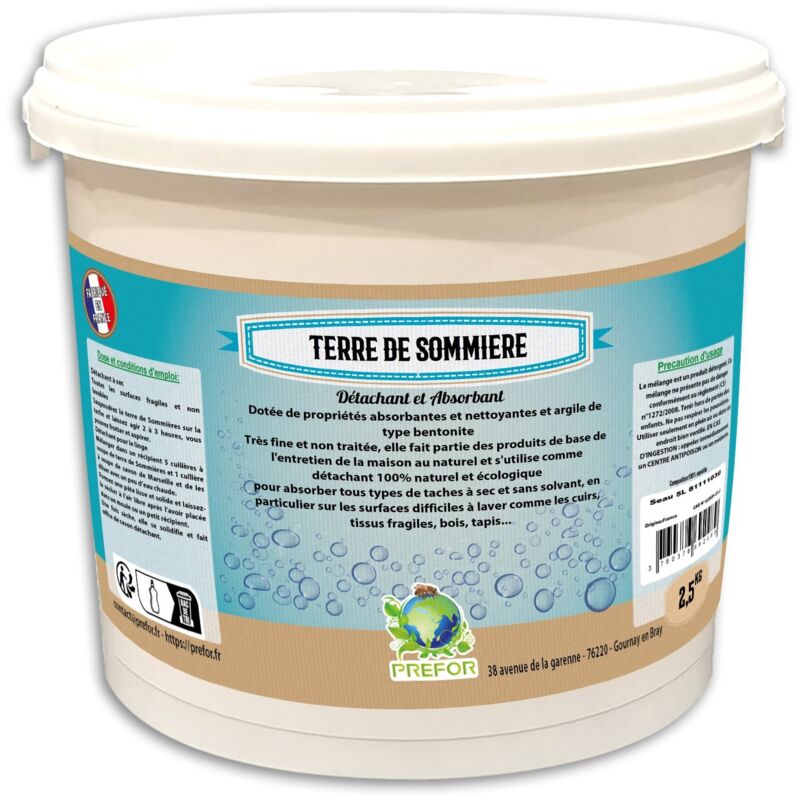 Terre de sommiere seau 5L 2.5kg