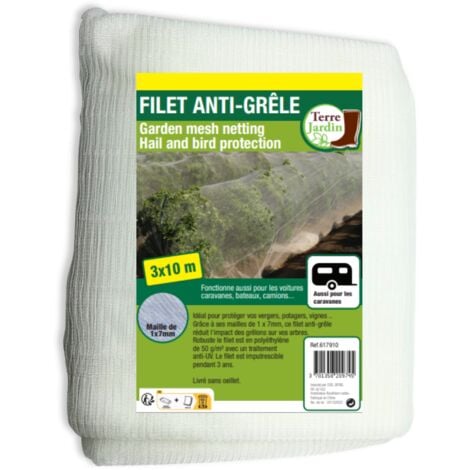 OSE TERRE JARDIN - 3 x 10 m Vogel-/Hagelnetz