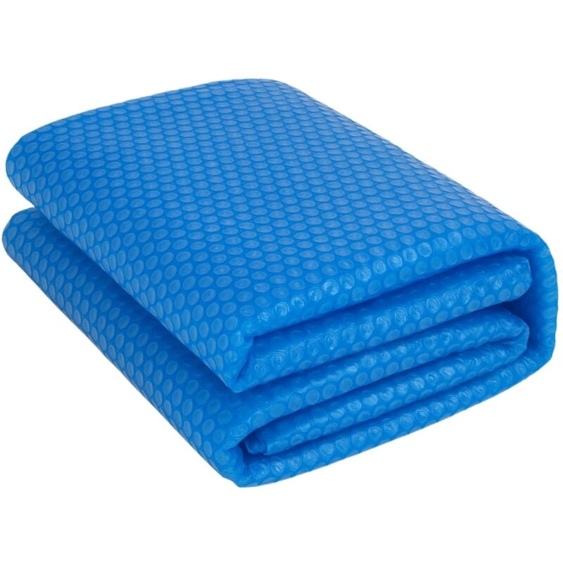 Terre Jardin - Bâche à bulles piscine rectangulaire 400 microns - 9 x 4 - Bleu