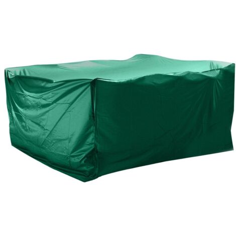 TERRE JARDIN - Funda de protección PVC para conjunto de jardín - exterior Verde 250 x 200