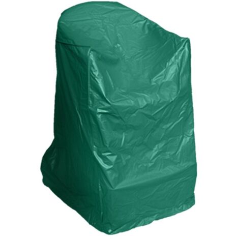 Terre Jardin – Housse de protection PVC pour 4 chaises de jardin – 100 % étanche – Dimensions 92x68x68 cm – 8 œillets pour fixation sécurisée