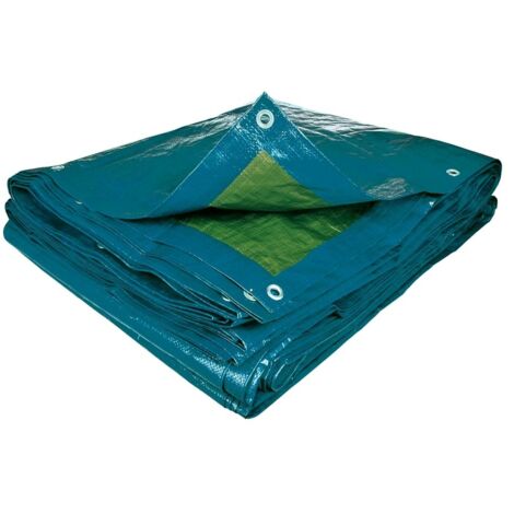 TERRE JARDIN - Lona para leña 70g/m2 Azul 1.5 x 6