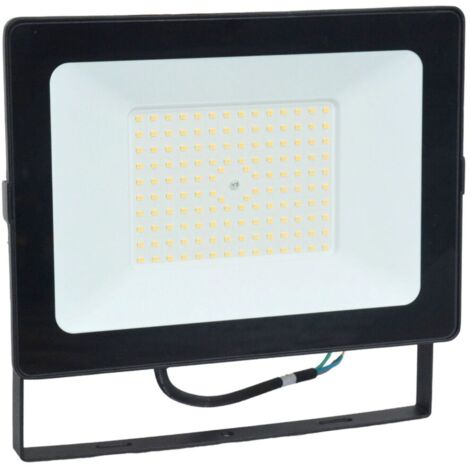 TERRE JARDIN - Proyector LED exterior 100W – 28 x 20,5 x 4 cm – IP65, 10.000 lm