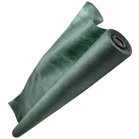 Terre Jardin – Toile de paillage saisonnière 1m x 15m – Polyéthylène perméable – Densité 50 g/m² – Protection contre mauvaises herbes