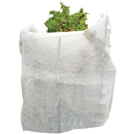 Terre Jardin – Voile d'hivernage 1.5 x 5 m – Toile en polyéthylène non tissé 30 g/m² – Protection contre le froid pour potager et plantations