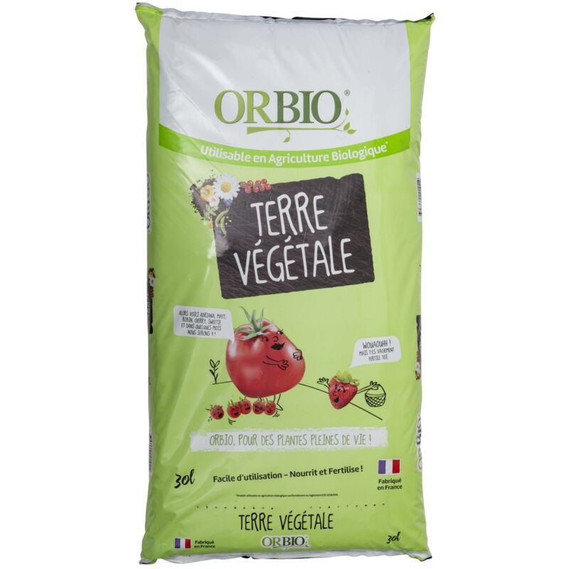 Orbio - Terre végétale 30L