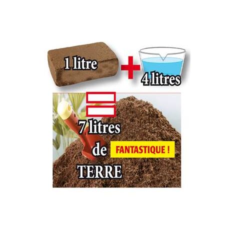 TERREAU BRIQUE - 1 LITRE - TERREAU