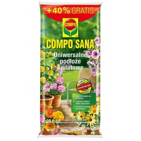 Terreau de jardin universel pour fleurs 35 l