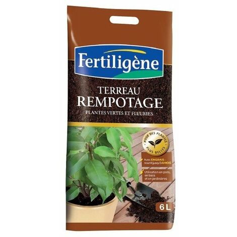 Terreau de rempotage sac 6 l