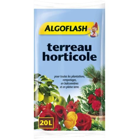 Terreau horticole Algoflash 40 litres