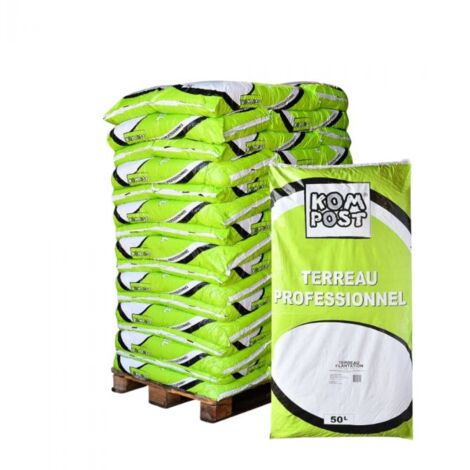 Terreau plantation enrichi en tourbe 24 sacs de 50 litres – Excellent enracinement pour arbres et arbustes – PRO41424X50
