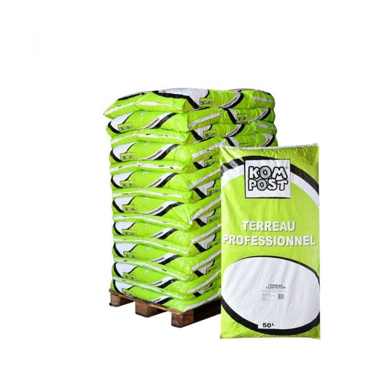 Terreau plantation enrichi en tourbe, 24 sacs de 50 litres - PRO414-24x50