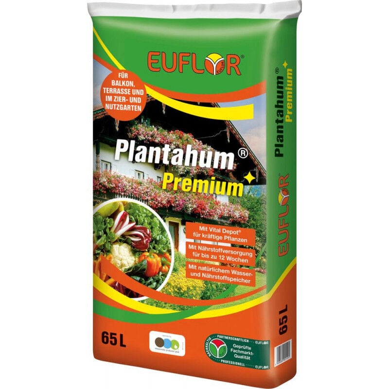 Terreau plantes Premium 65 l sans tourbe