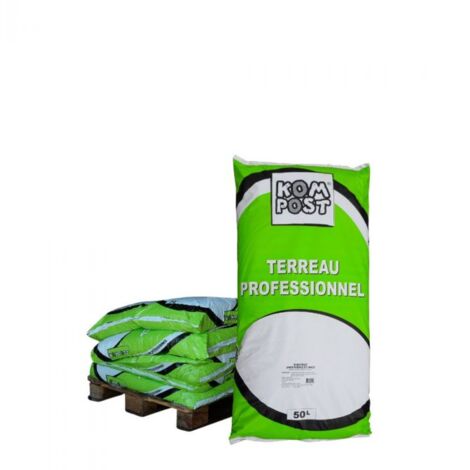 Terreau plantes vertes, 10 sacs de 50L - PRO12-10x50