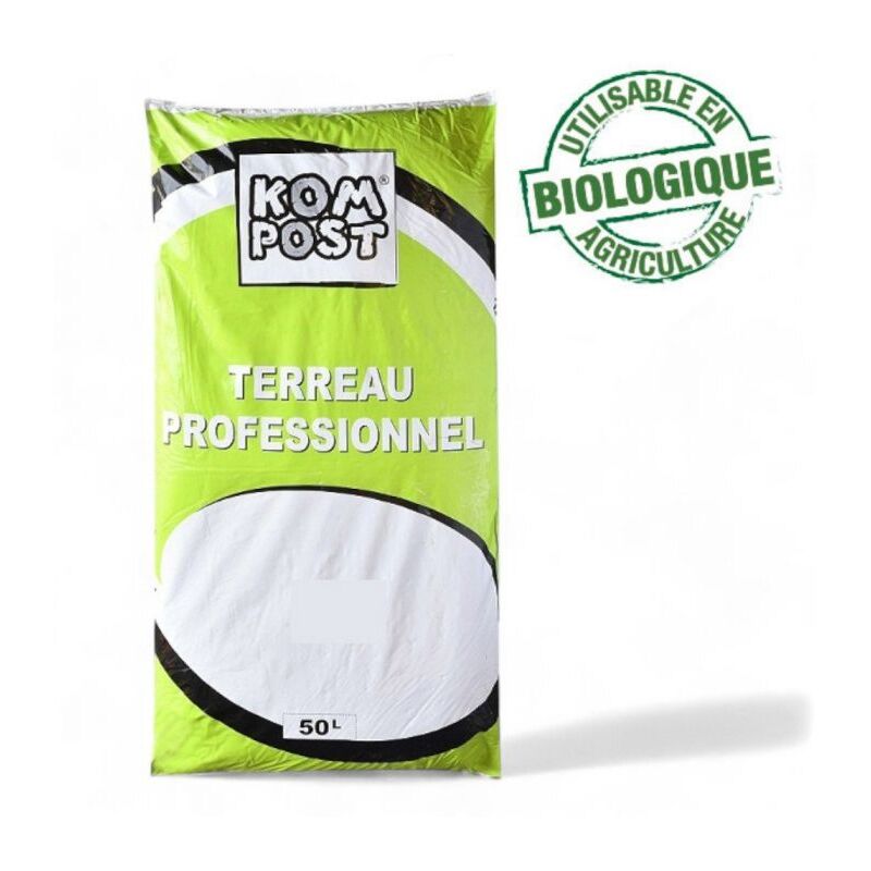 Terreau potager avec engrais organique, sac de 50 l - PRO218