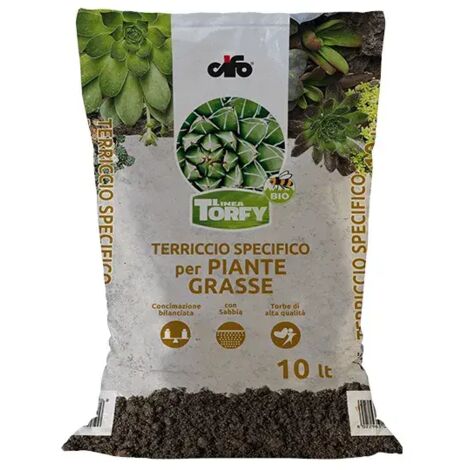 Terreau pour succulentes Torfy Bio 10lt Cifo