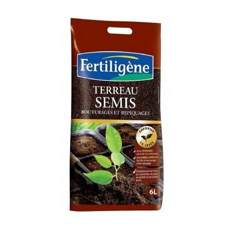 Terreau semis sac 6 l