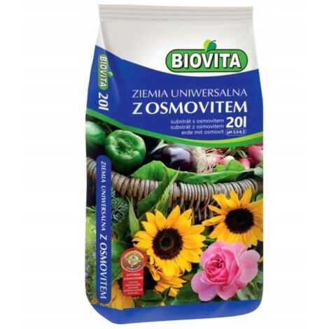 Terreau universel pour fleurs avec Osmovich 20L
